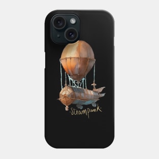 Steampunk Air Ship Phone Case