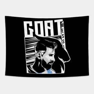 Messi // Argentina Goat Tapestry