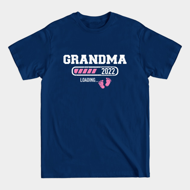 Discover Grandma 2022 loading for pregnancy announcement - Grandma 2022 - T-Shirt