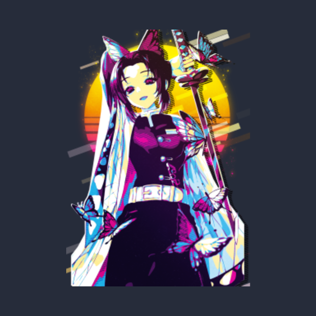 Demon Slayer Shinobu Kocho - Demon Slayer Shinobu - Mask | TeePublic