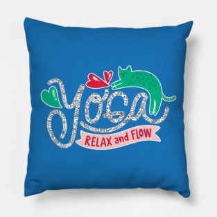 RELAX AND FLOW WITH YOGA Pillow