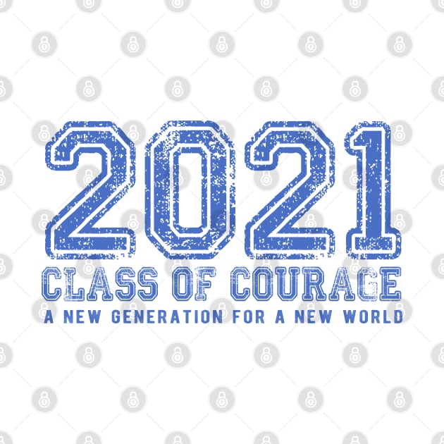 2021 Class of Courage in Blue by Jitterfly