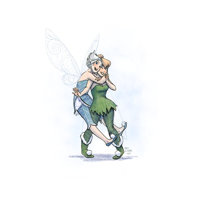 Tinkerbell and Periwinkle by NatEvans