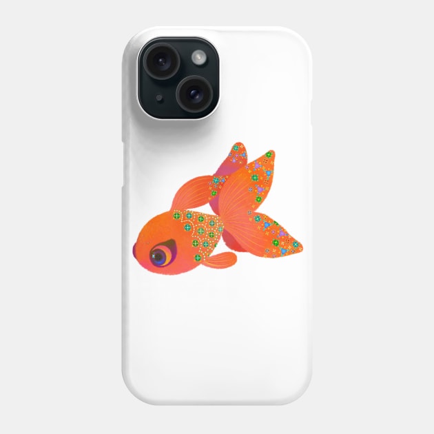 Golden meeting - goldfish Phone Case by pikaole