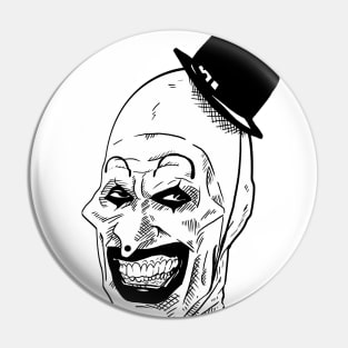 Art The Clown, Clown. Pin