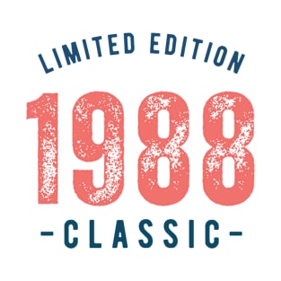 Limited Edition Classic 1988 T-Shirt