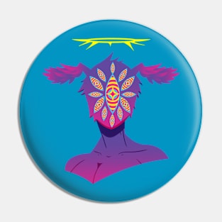 Psychedelic Angel: Khairos Pin