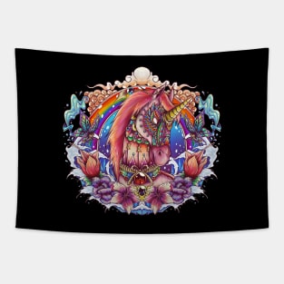 great ornate unicorn Tapestry