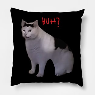 Huh Cat Meme Pillow