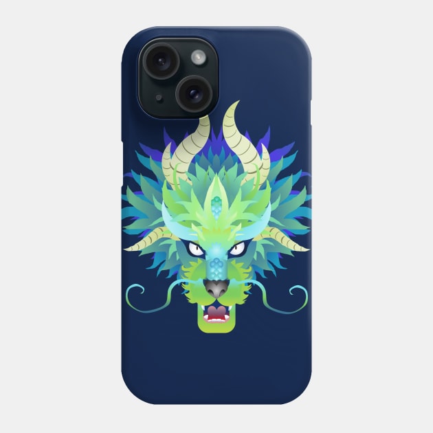 Dragon Head Phone Case by Bubba C.