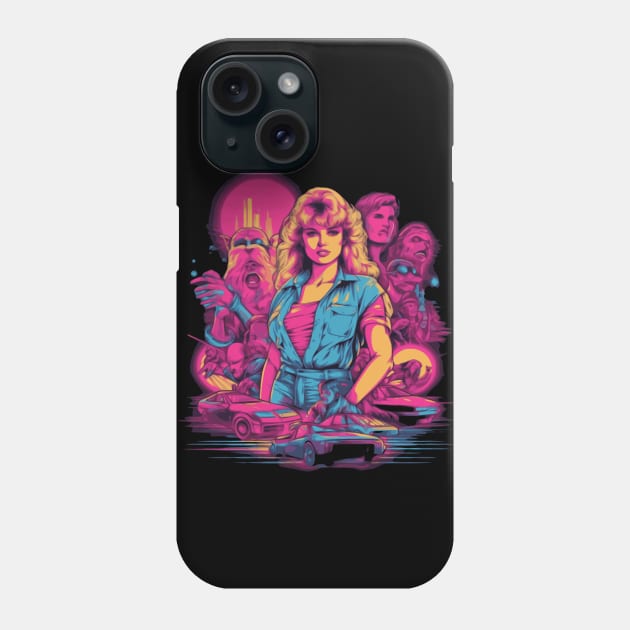 Born In The 70s Raised In The 80s Phone Case by Pixy Official