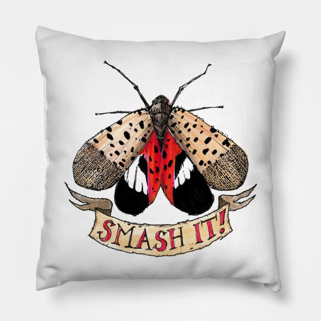 SMASH IT Pillow by bobdix