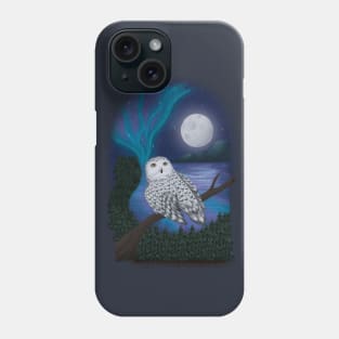 Magical Snowy Owl (Alternate) Phone Case