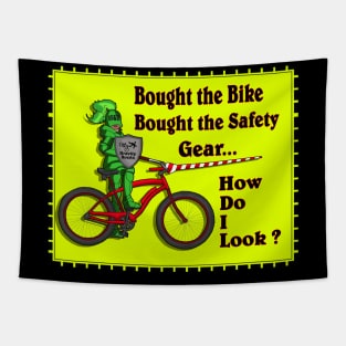 Safe Biking Tapestry