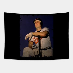 Cal Ripken Jr. in Baltimore Orioles Tapestry