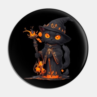 Mystic Mage Cat - Botticelli Catvito Pin