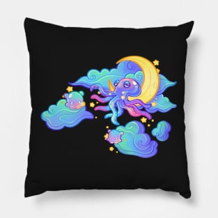 Guardian Sky Octopus (and friends!) Pillow