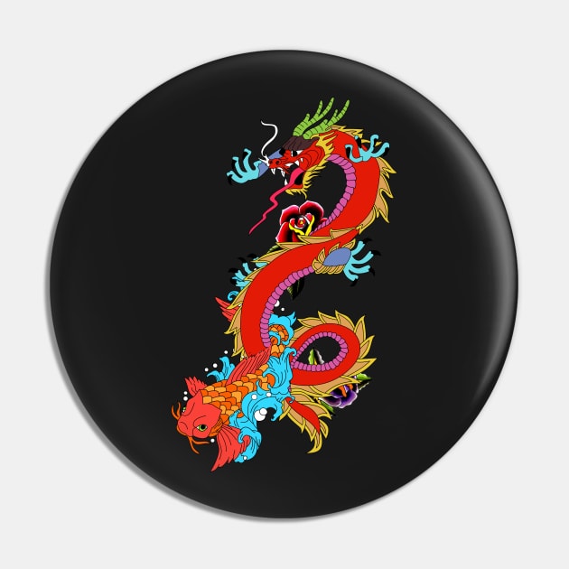 dragon Pin by MARK ASHKENAZI