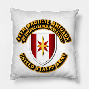 SSI - 44th Medical Brigade w Motto Pillow