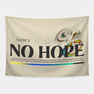 No Hope Hopeless no future Tapestry