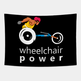 wheelchair power Tapestry