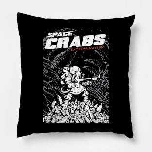 Space Crabs Pillow