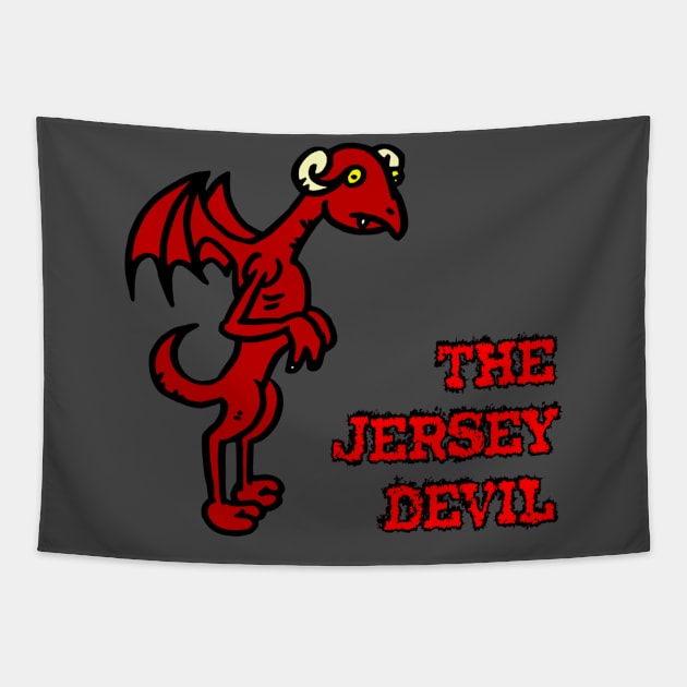 The Jersey Devil Tapestry by FieryWolf