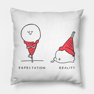 Ice Cream Yoga First Time Pillow