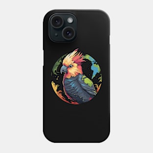 Cockatiel Earth Day Phone Case