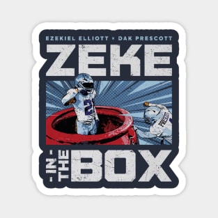 Ezekiel Elliott Dallas Zeke In A Box Magnet