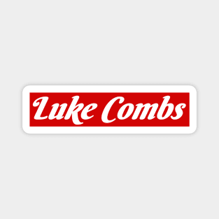 Luke Combs Red Magnet