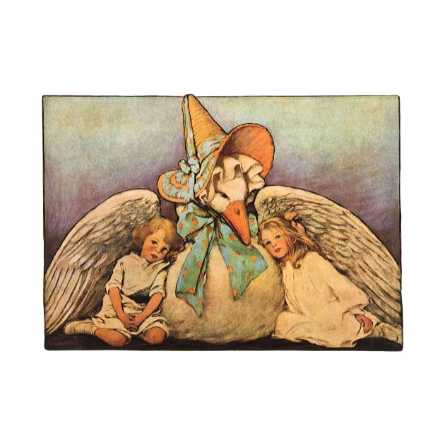 Vintage Mother Goose by Jessie Willcox Smith by MasterpieceCafe