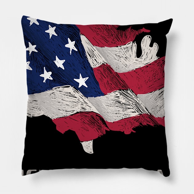 Memorial day Pillow by osaya