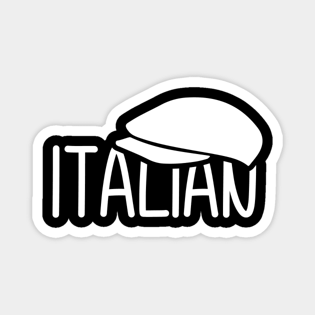 Italian Coppola Hat Magnet by Abuewaida 