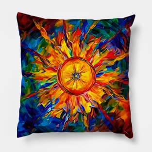 Soulful Symmetry: Expressions of the Self in Abstract Mandala Pillow