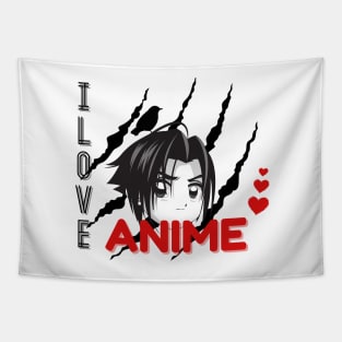 I Love Anime Wonderful Tapestry