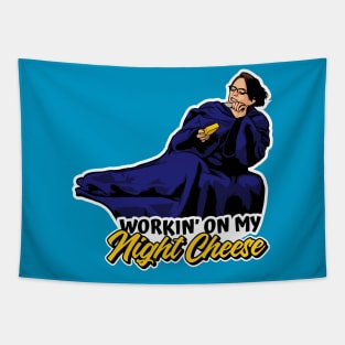 Liz Lemon Night Cheese Tapestry