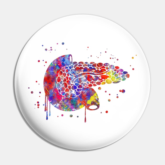 Pancreas Pin by RosaliArt