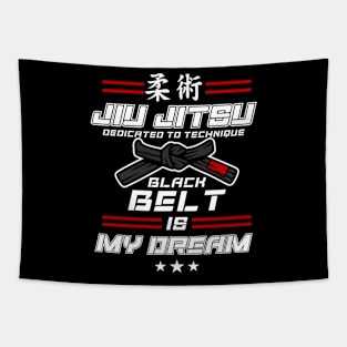 JIU JITSU BLACK BELT Tapestry