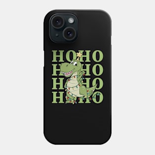 T-Rex Dinosaur Christmas Laughing Sarcasm Humor Laugh Phone Case