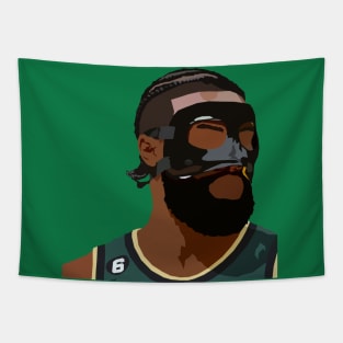 Masked Jaylen Brown Tapestry