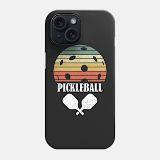 Pickleball Vintage Distressed Retro Player Phone Case