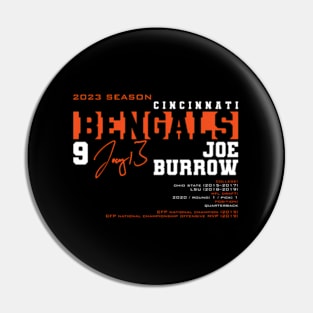 Burrow - Bengals - 2024 Pin