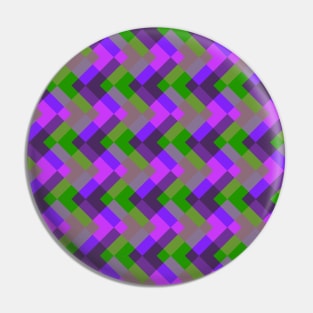 'Zagga' - in shades of Purple, Violet, Lavender, Green and Taupe Pin