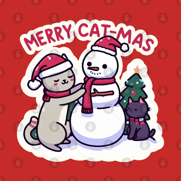 Merry Cat-Mas by Plushism