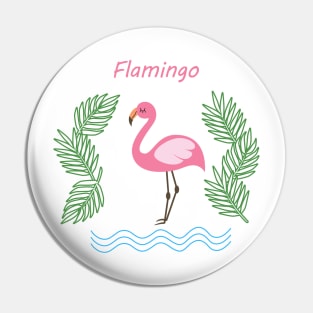 Flamingo Pin