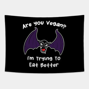 Are You Vegan Tapestry