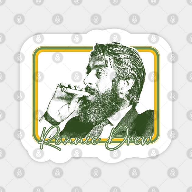 Ronnie Drew / Vintage Style Fan Design Magnet by DankFutura