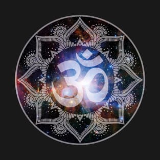 Cosmic Om Mandala T-Shirt