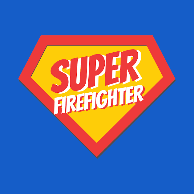 Firefighter Gifts | Super Firefighter by BetterManufaktur